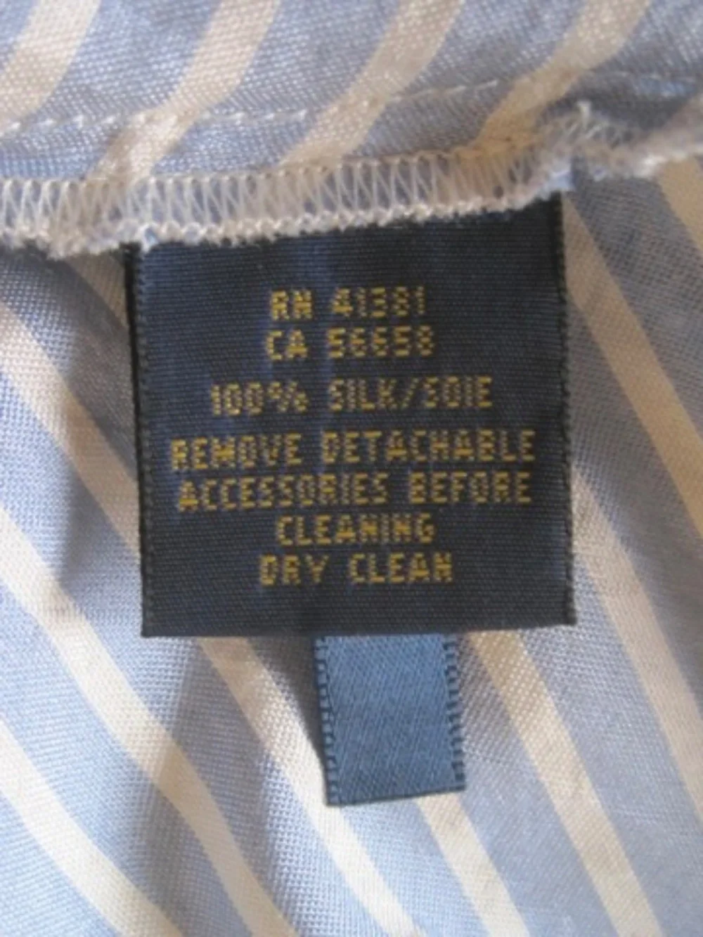 Polo Ralph Lauren Striped  Silk Halter Dress - Picture 9 of 10
